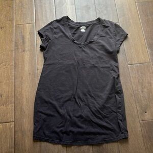 Koala Mom, essentials, black, short sleeve Maternity T-Shirt​​​, size medium